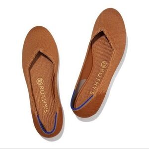 Rothy's The Flat in Fawn, Lightly Used, Almost New, Size 7